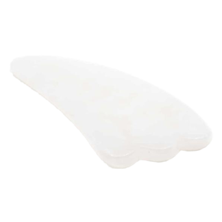 Guasha Steen - witte jade